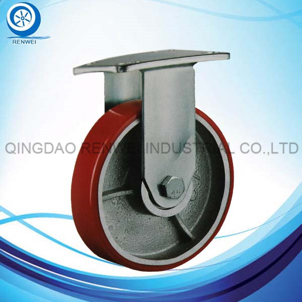 Heacy Duty Cast Iron Rubber Caster